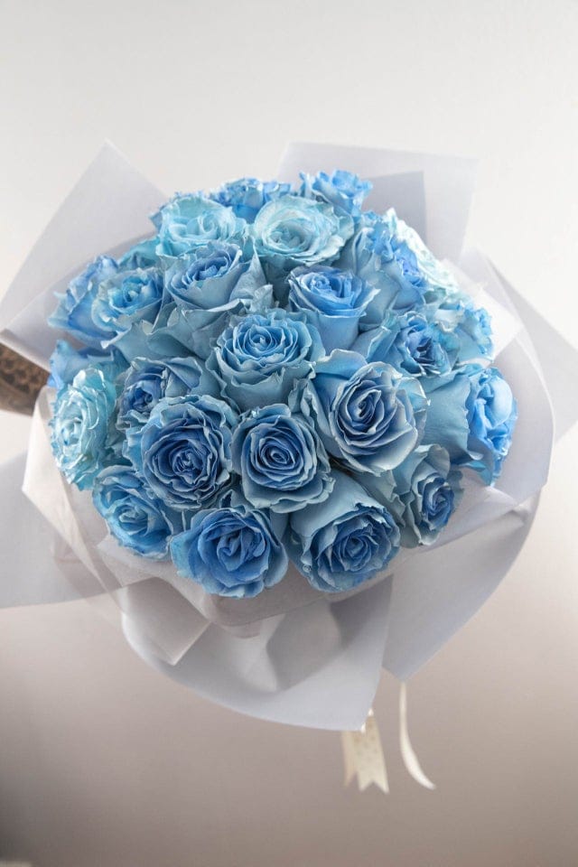 52 Blue Roses Bouquet arranged by Floral Designs, St Peters