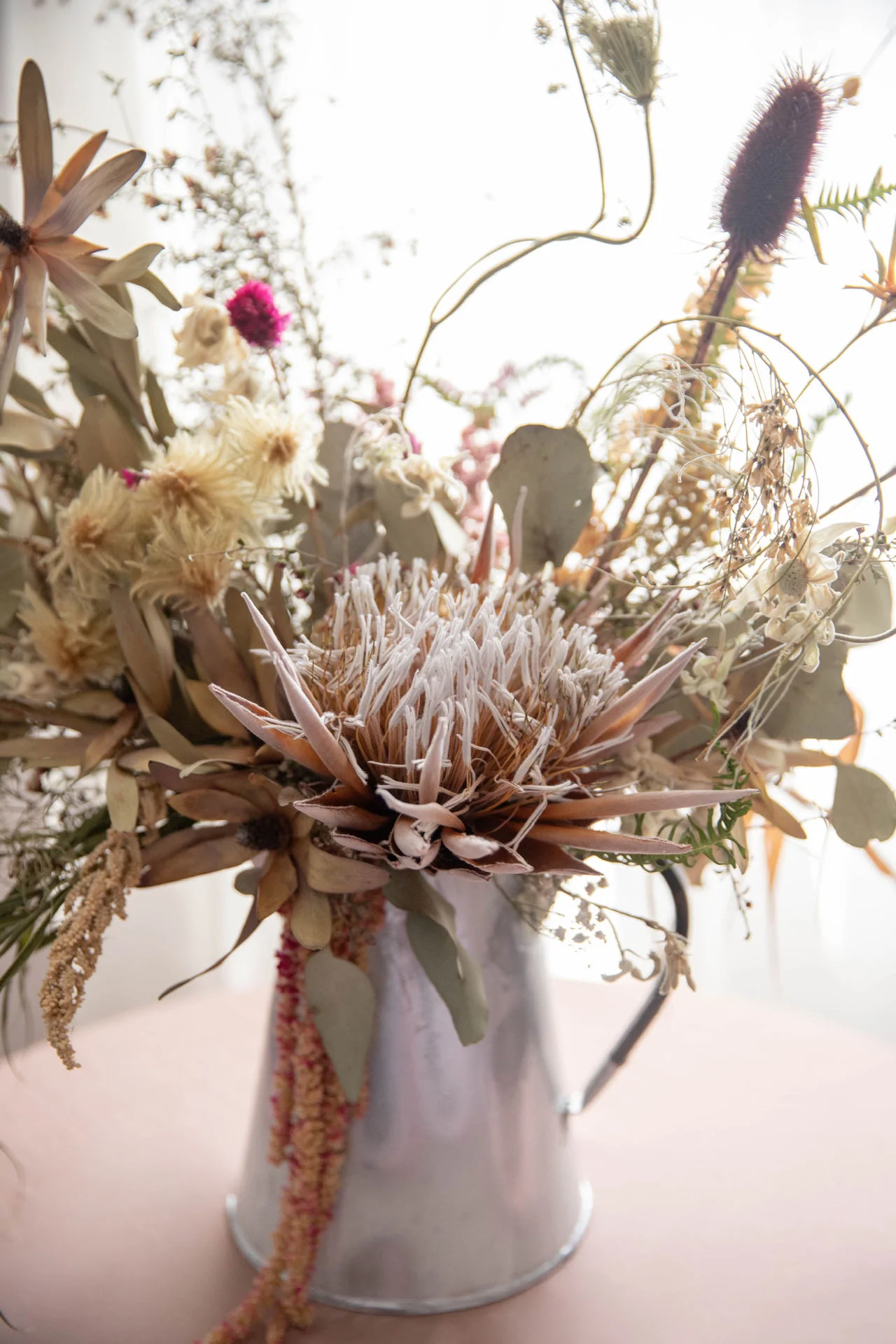 Forever last dried flower arrangement A
